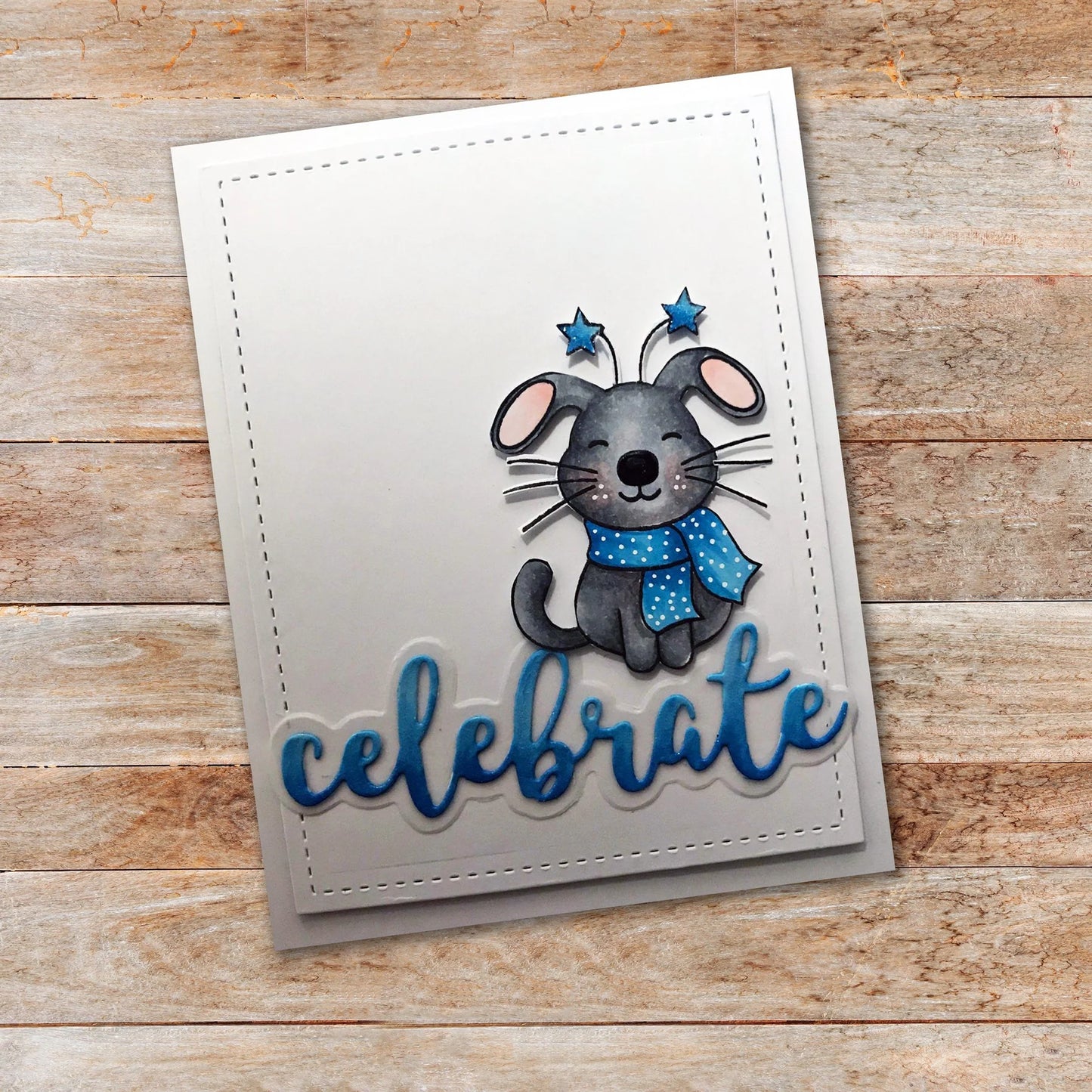 Paper Rose - Clear Stamp Set - Make A Wish