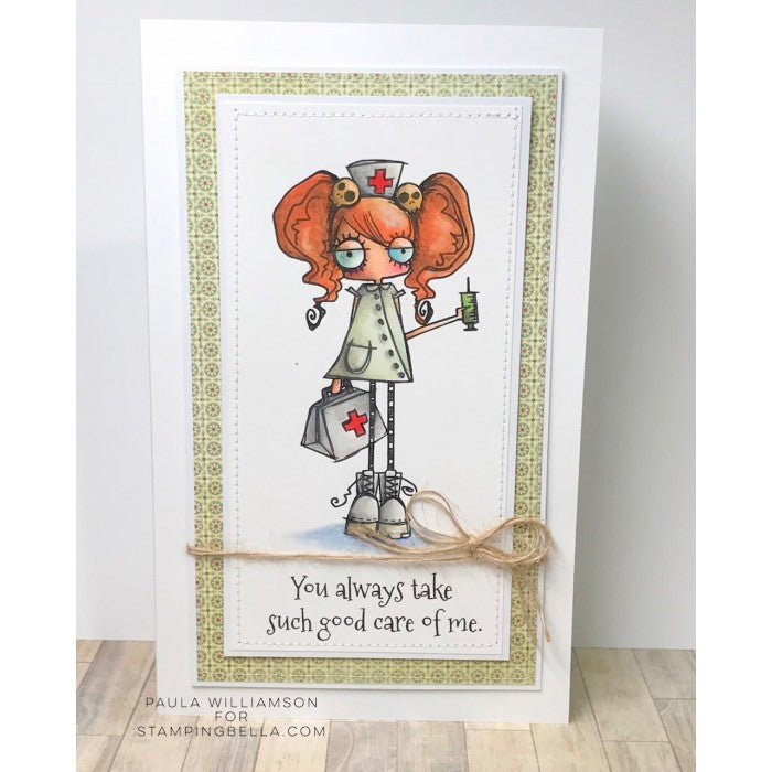 Stamping Bella - Cling Stamps - Oddball Nurse