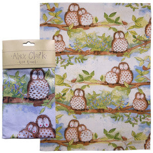 Alex Clark - Tea Towels - Owl