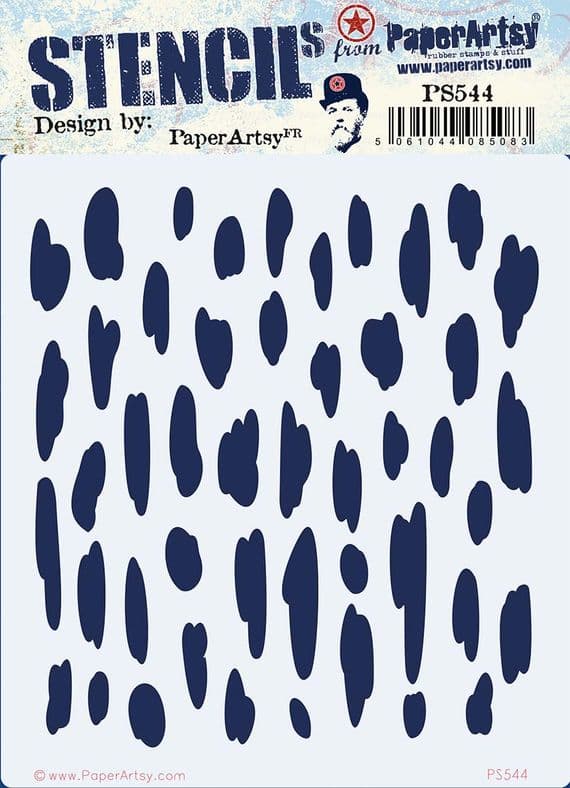 PaperArtsy Stencil - PS544 {Hot Picks}