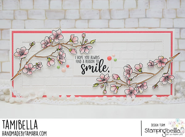 Stamping Bella - Cling Stamps - Cherry Blossom Branch