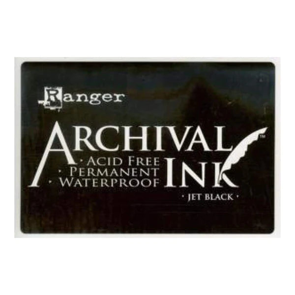 Archival Ink -Jet Black -Jumbo Ink Pad