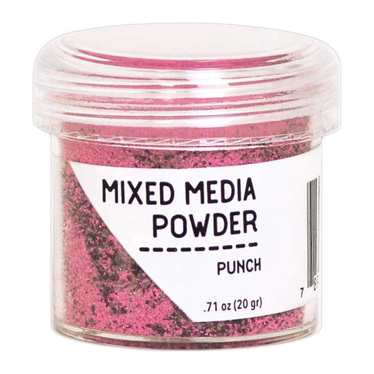 Ranger Embossing Powder - Mixed Media - Punch