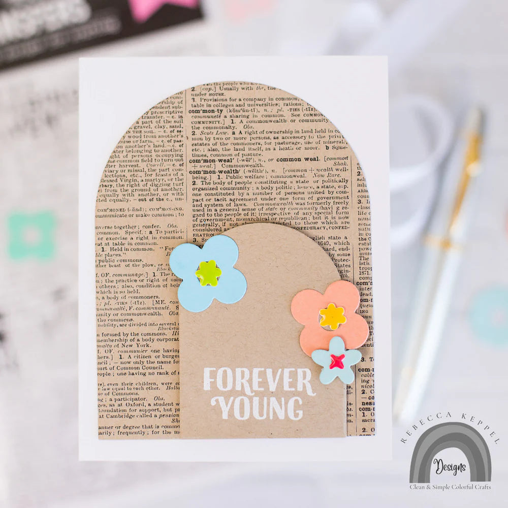 Hero Arts- Hero Transfers - Collage Backgrounds Set