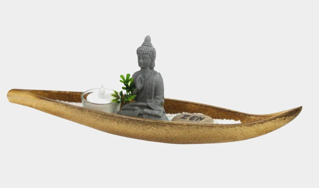 37 cm Zen Garden With Buddha