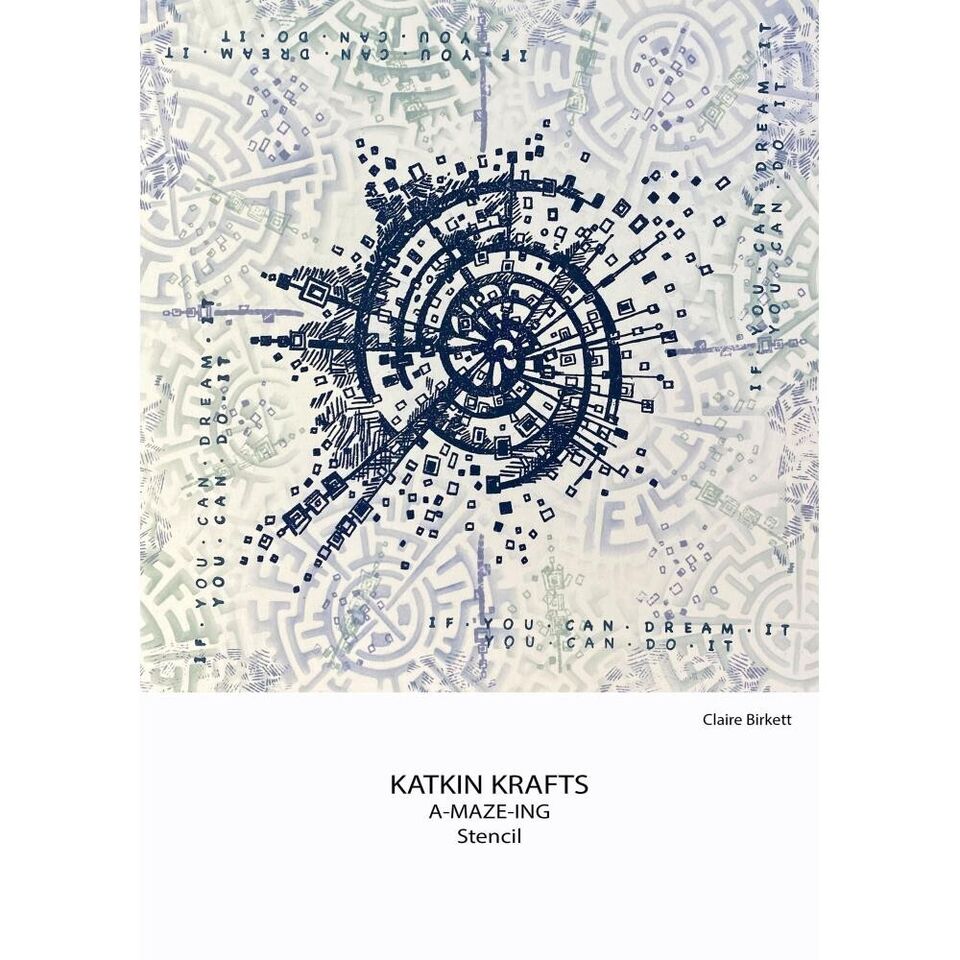 Katkin Kraft's Stencil - A-Maze-Ing