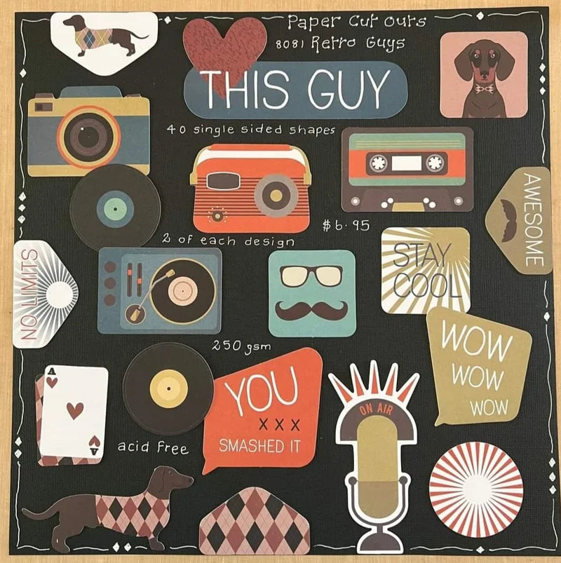 Kaszazz Cut-Outs - Retro Guys