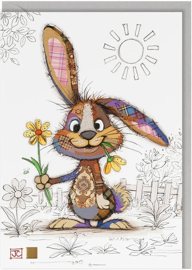 Bug Art Luxury Greeting Cards - Truffle Rabbit