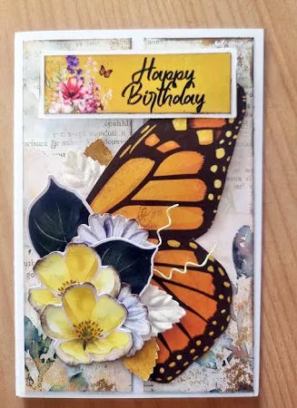 3 Quarter Designs - Fluttering Wings 6x4 Card Pack