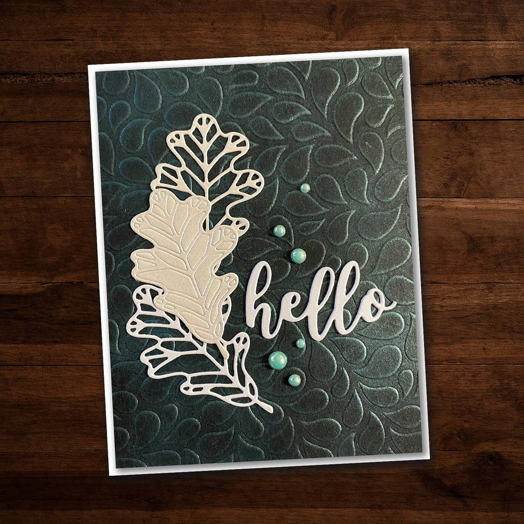 Paper Rose - Small Drops 6'x6' Stencil