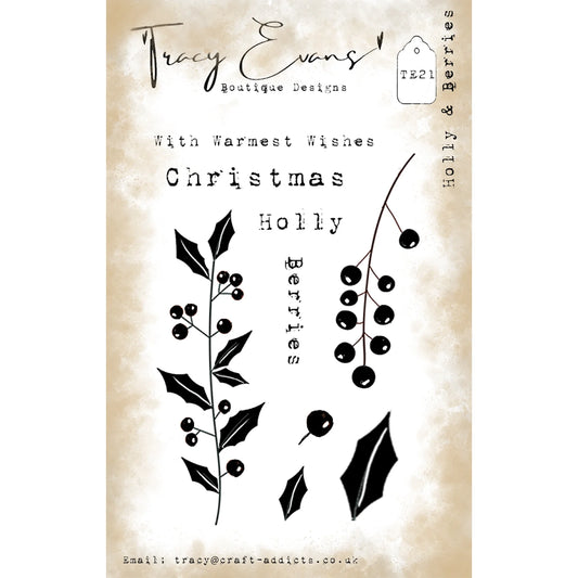 Tracy Evens Boutique Designs - Holly & Berries