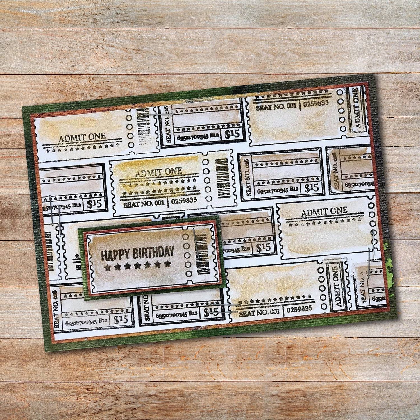 Paper Rose - Clear Stamp Set - Ticket Creator