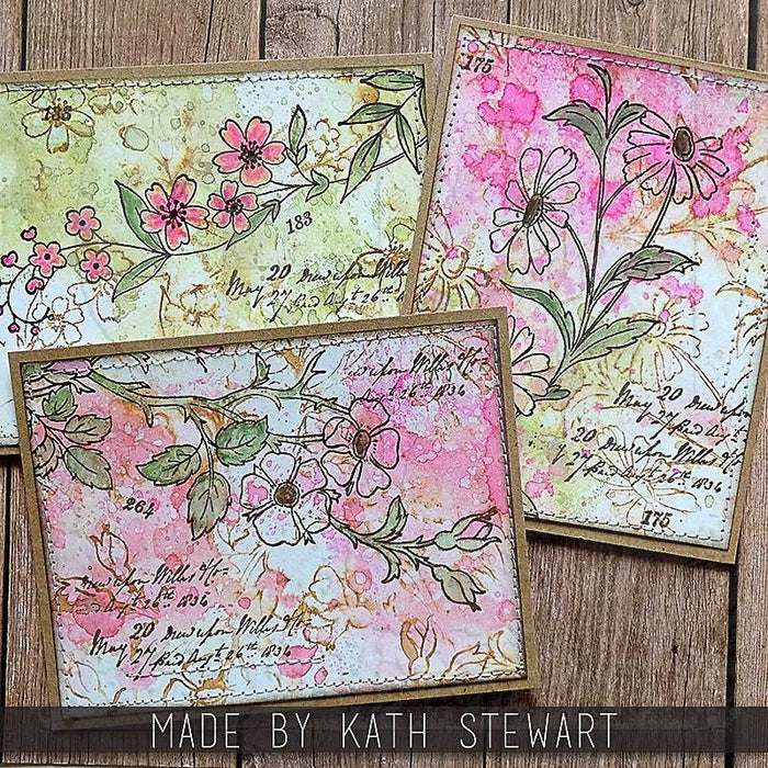 Rubber Stamps - Cling Mount - Embroidery