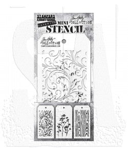 Mini Layering Stencil - Stampers Anonymous - Set 10