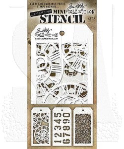 Mini Layering Stencil - Stampers Anonymous - Set 2