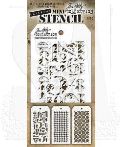 Mini Layering Stencil - Stampers Anonymous - Set 7
