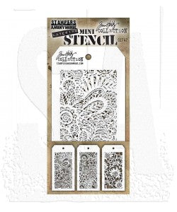 Mini Layering Stencil - Stampers Anonymous - Set 47