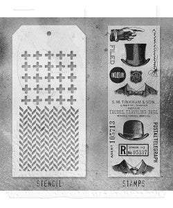 Stamp/Stencil - Stampers Anonymous - Mixed Media Distinguished