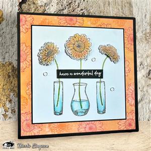 Visible Image clear stamps -Birthday In Bloom