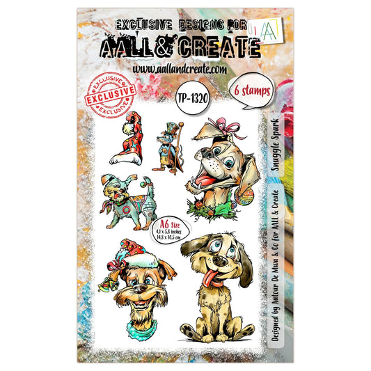 AALL & CREATE - A6 Stamps - Suggle Spark #1320