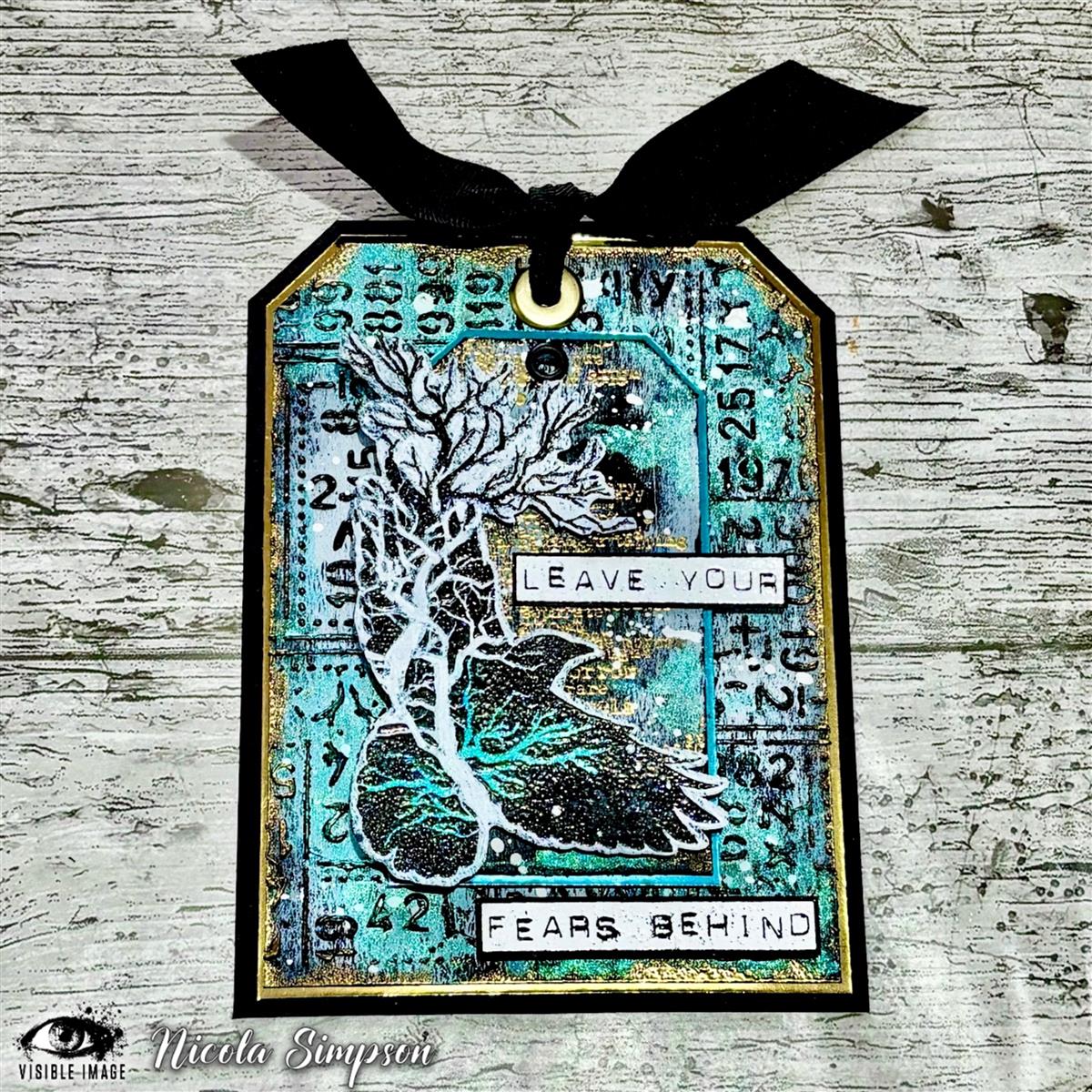 Visible Image clear stamps - Spread Your Wings