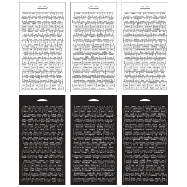 Tim Holtz Idea-ology - Chit Chat 1088 stickers