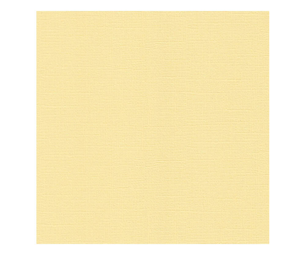 12 x 12 Textured Card - Canvas - Butter 216 gsm (Single Sheet) Arts & Crafts 10Cats