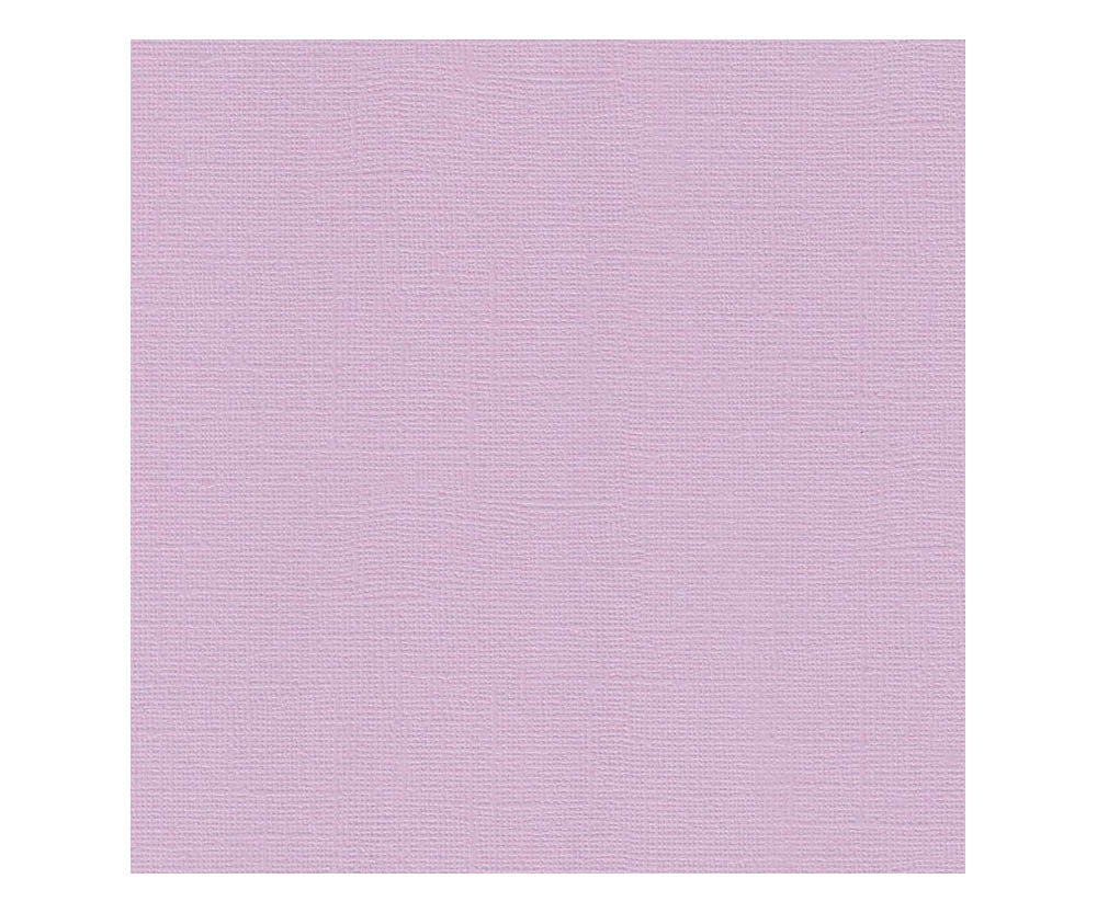 12 x 12 Textured Card - Canvas - Lilac 216 gsm (Single Sheet) Arts & Crafts 10Cats