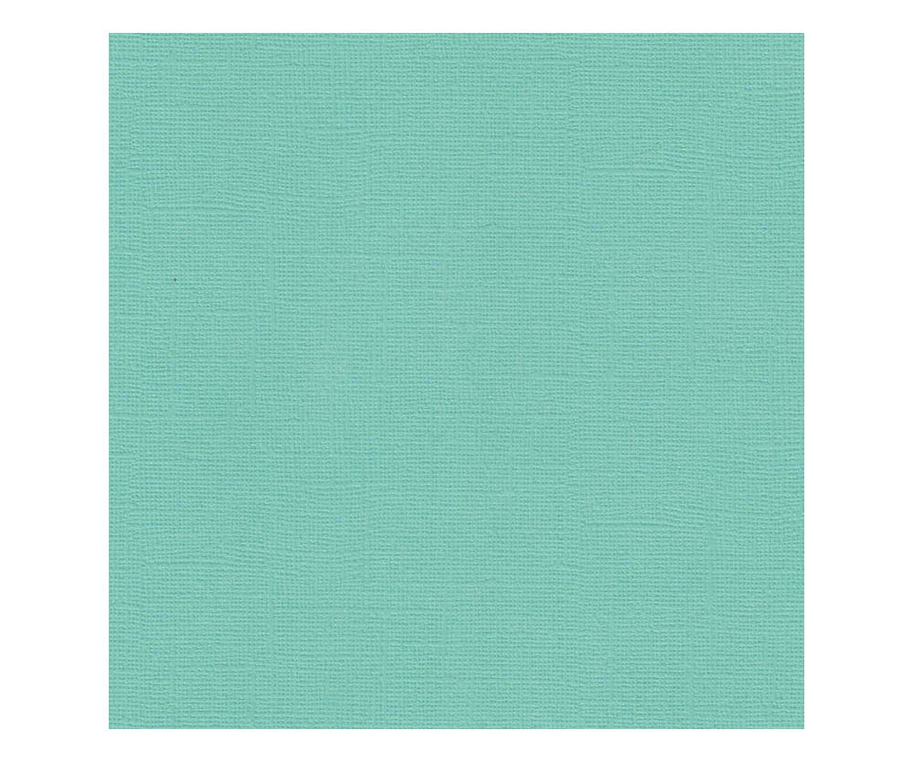 12 x 12 Textured Card - Canvas - Robin's Egg 216 gsm (Single Sheet) Arts & Crafts 10Cats