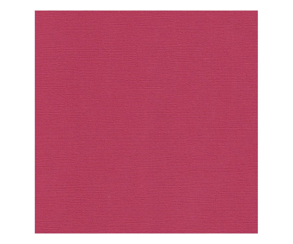 12 x 12 Textured Card - Canvas - Scarlet 216 gsm (Single Sheet) Arts & Crafts 10Cats