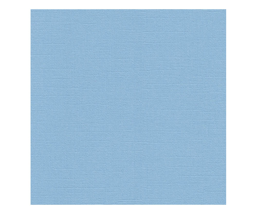 12 x 12 Textured Card - Canvas - Sky 216 gsm (Single Sheet) Arts & Crafts 10Cats