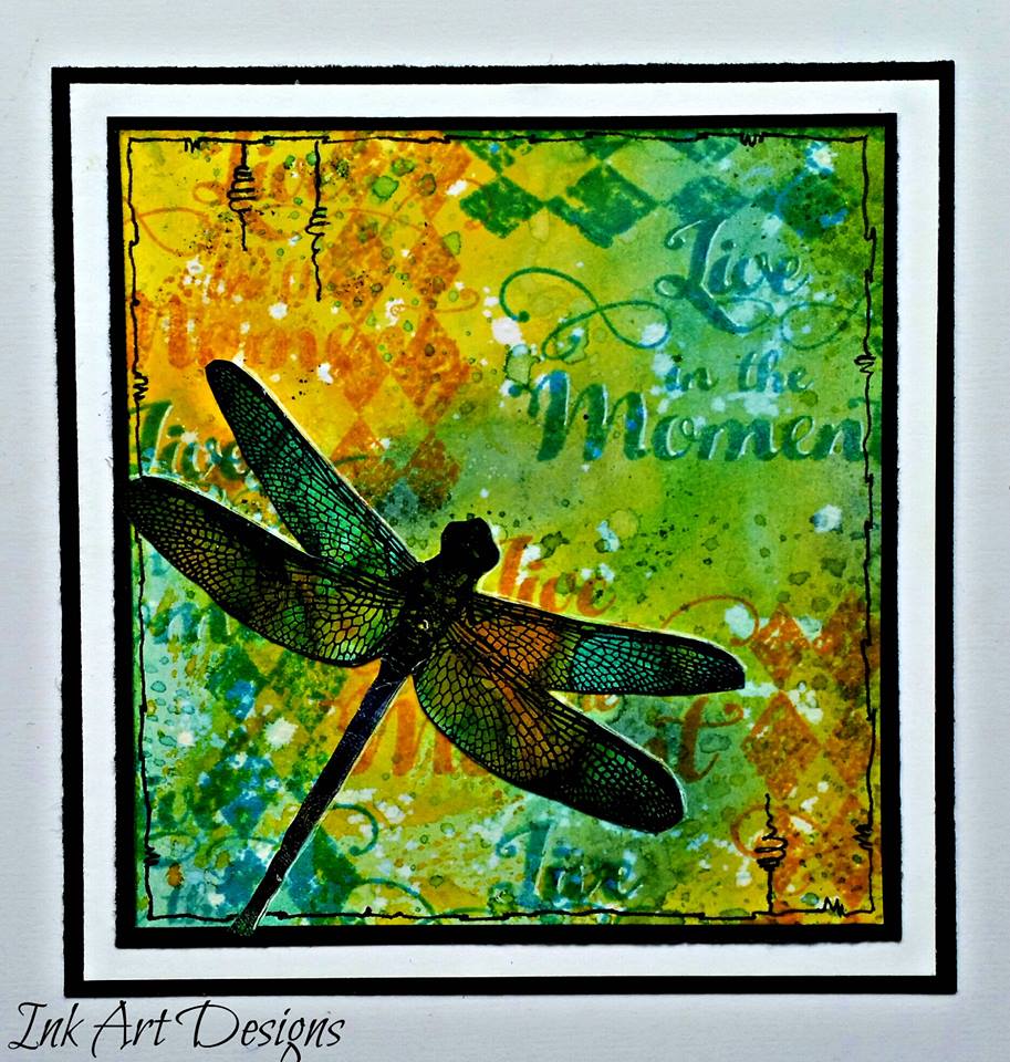 Visible Image clear stamps - De-Stressed