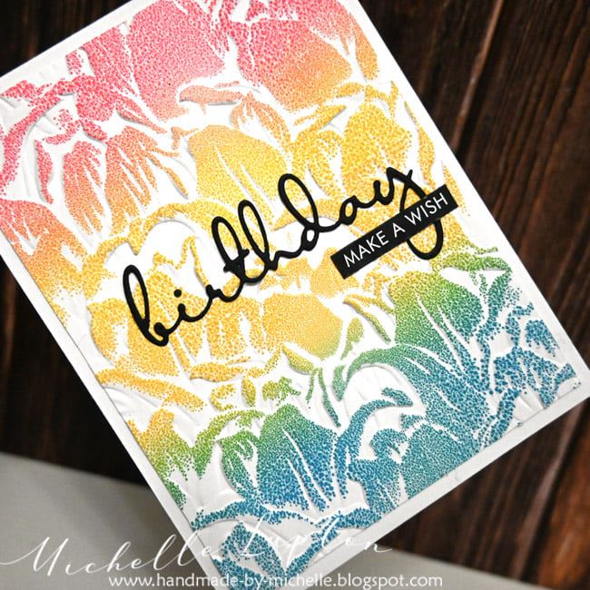 Paper Rose Embossing Folder 3-D - Tulips