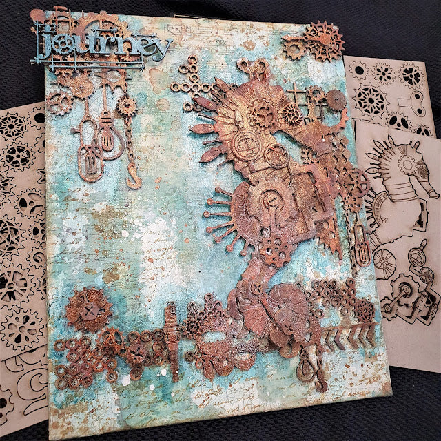 Dusty Attic - Chipboard - Sea Horse Small