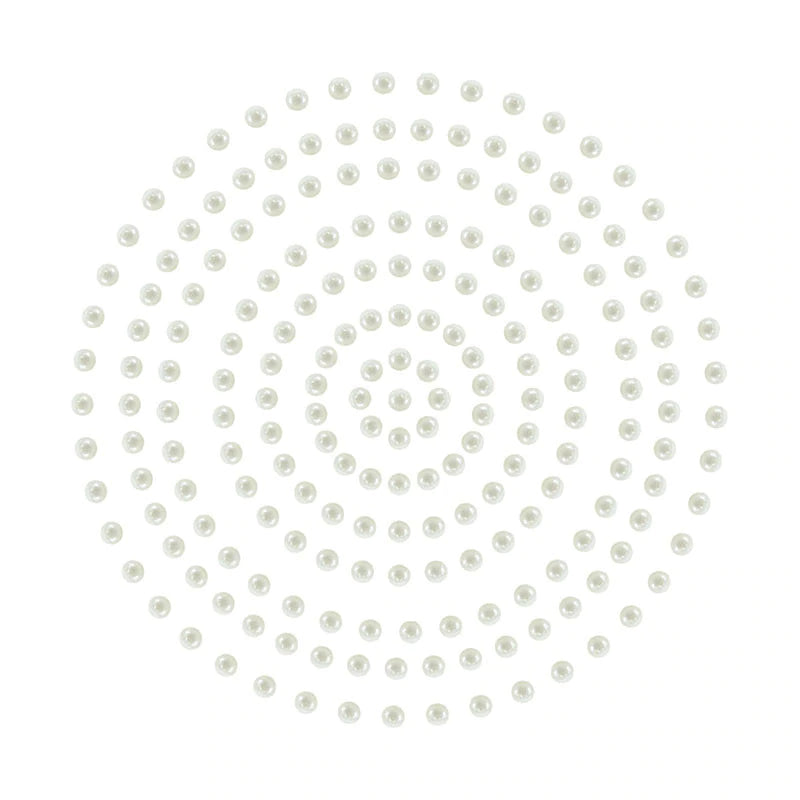 2mm Self Adhesive Pearls - Cream (424pc) Arts & Crafts Couture Creations