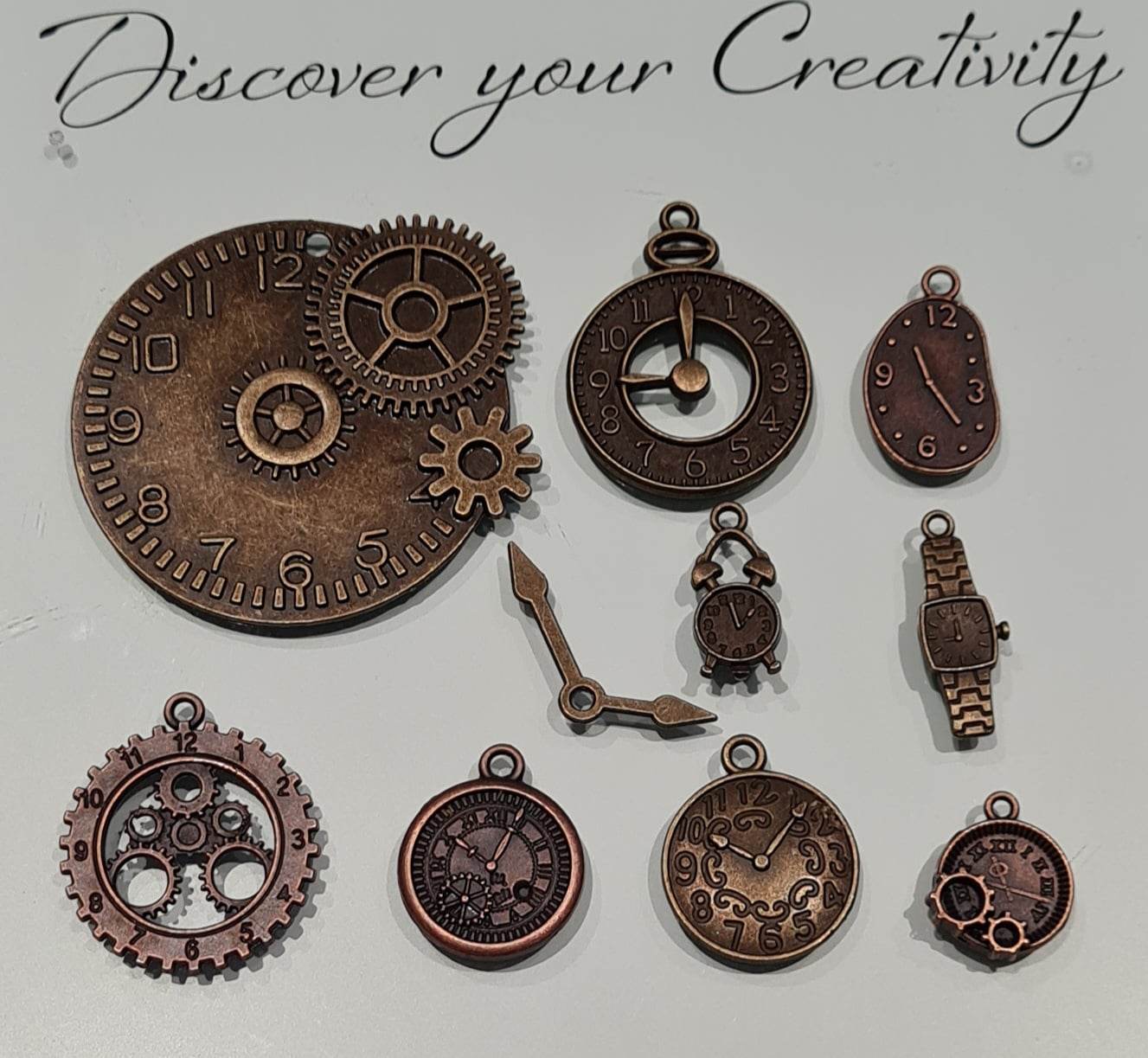 Metal Embellishments - Clockworks 10pcs
