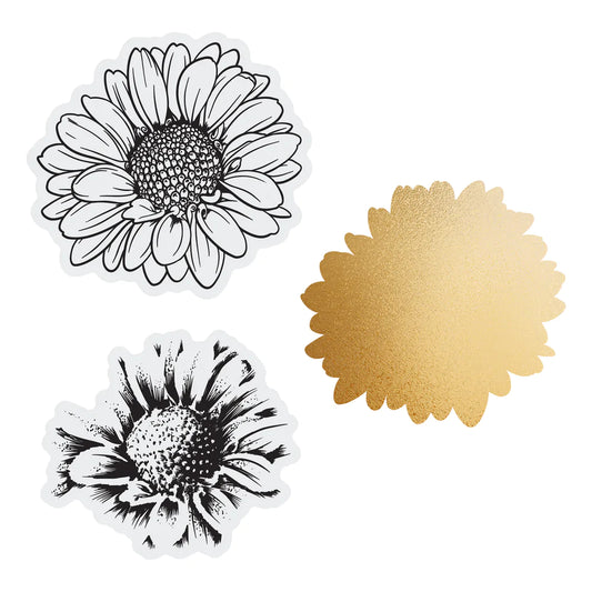 Daisy Mini Layering Stamp and Die Set (3pc)