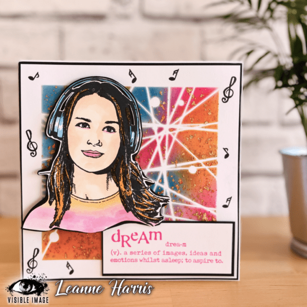 Visible Image clear stamps -Imagine Dream Inspire