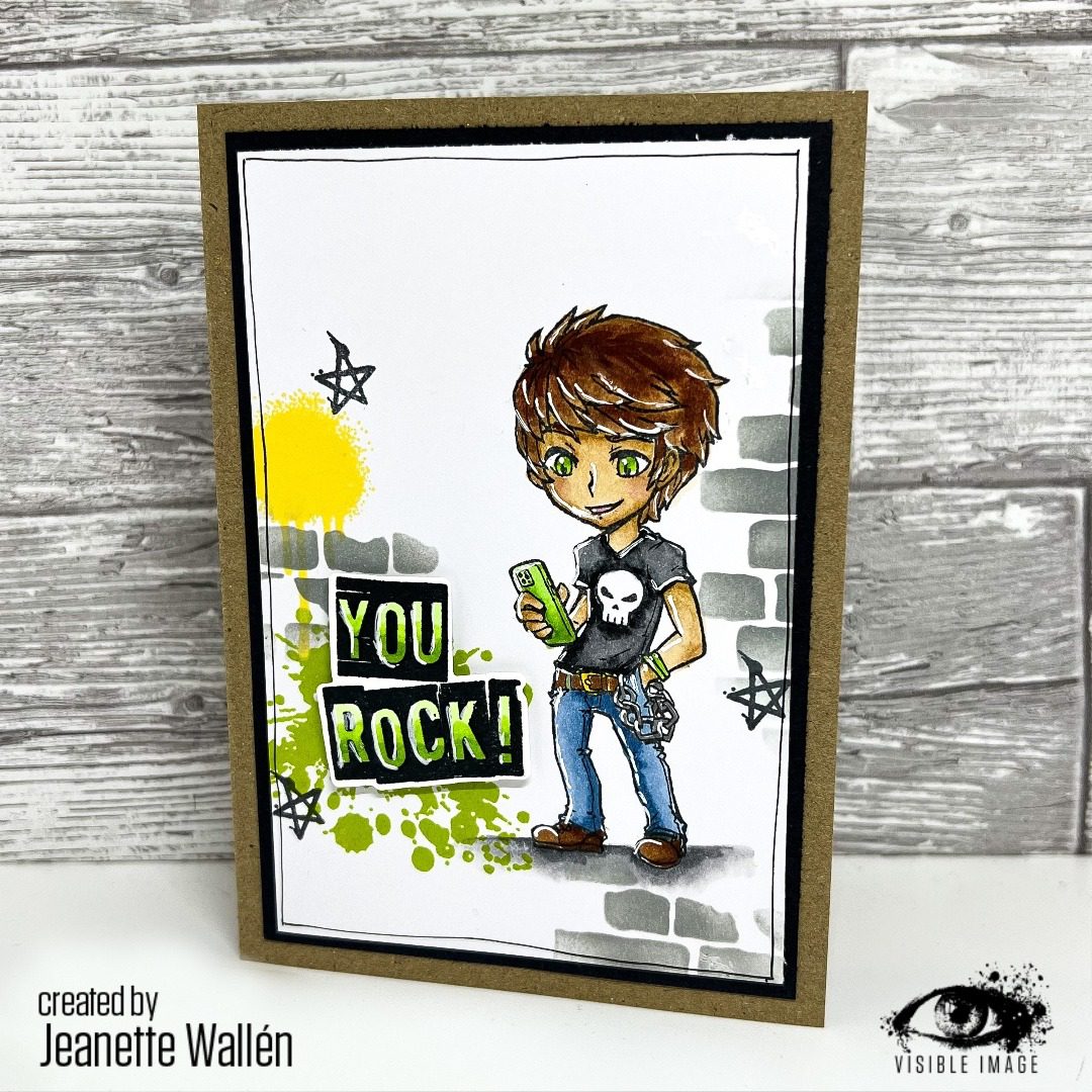 Visible Image Co-Ordinating Dies -Max Rocks