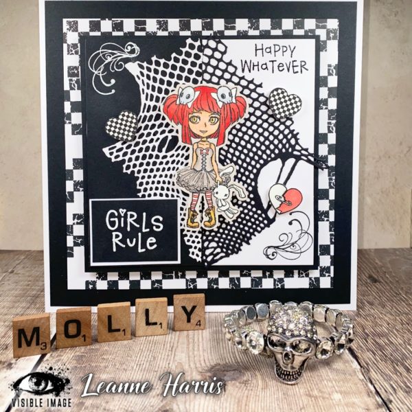 Visible Image clear stamps -Molly Rules