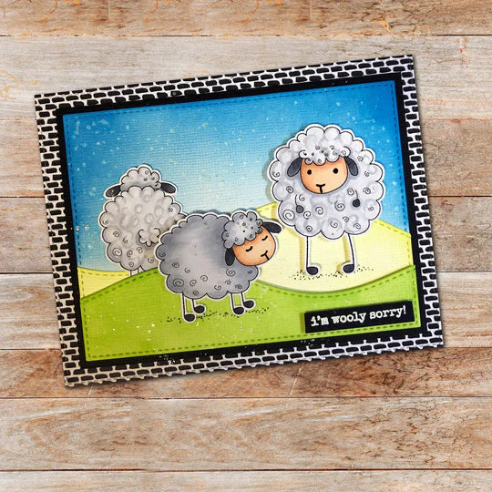 Paper Rose - Metal Die Set -Wooly Sorry