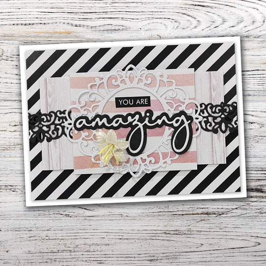 Paper Rose - Metal Cutting Die - Amazing Fine Layered