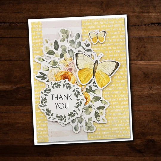 Paper Rose - Butterfly Garden Die Cuts