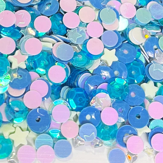 Paper Rose - Winter Sky Shaker Mix