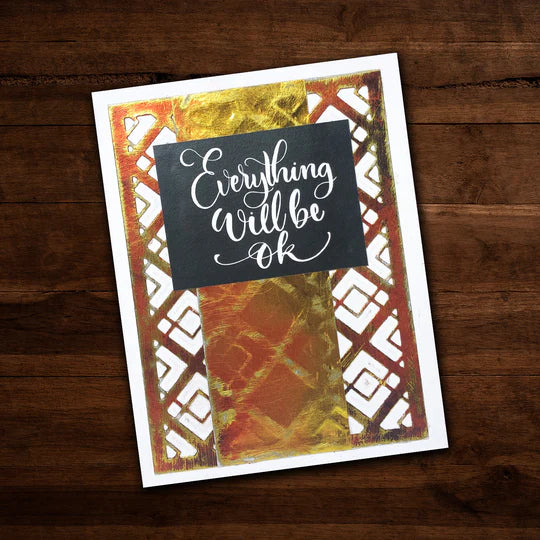 Paper Rose - Crimson Rose - Gold 6x6 Duluxe Paper Collection