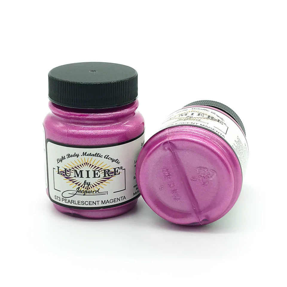 Lumiere by Jacquard -Pearlescent Magenta