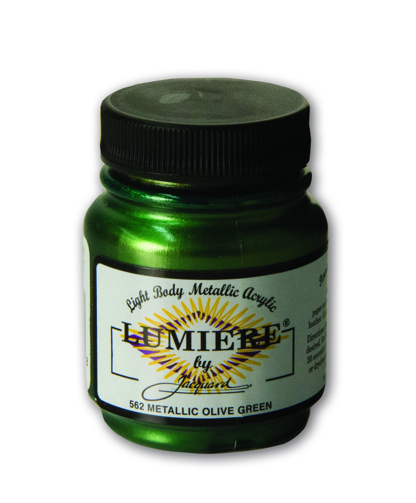 Lumiere by Jacquard - Metallic Olive Green