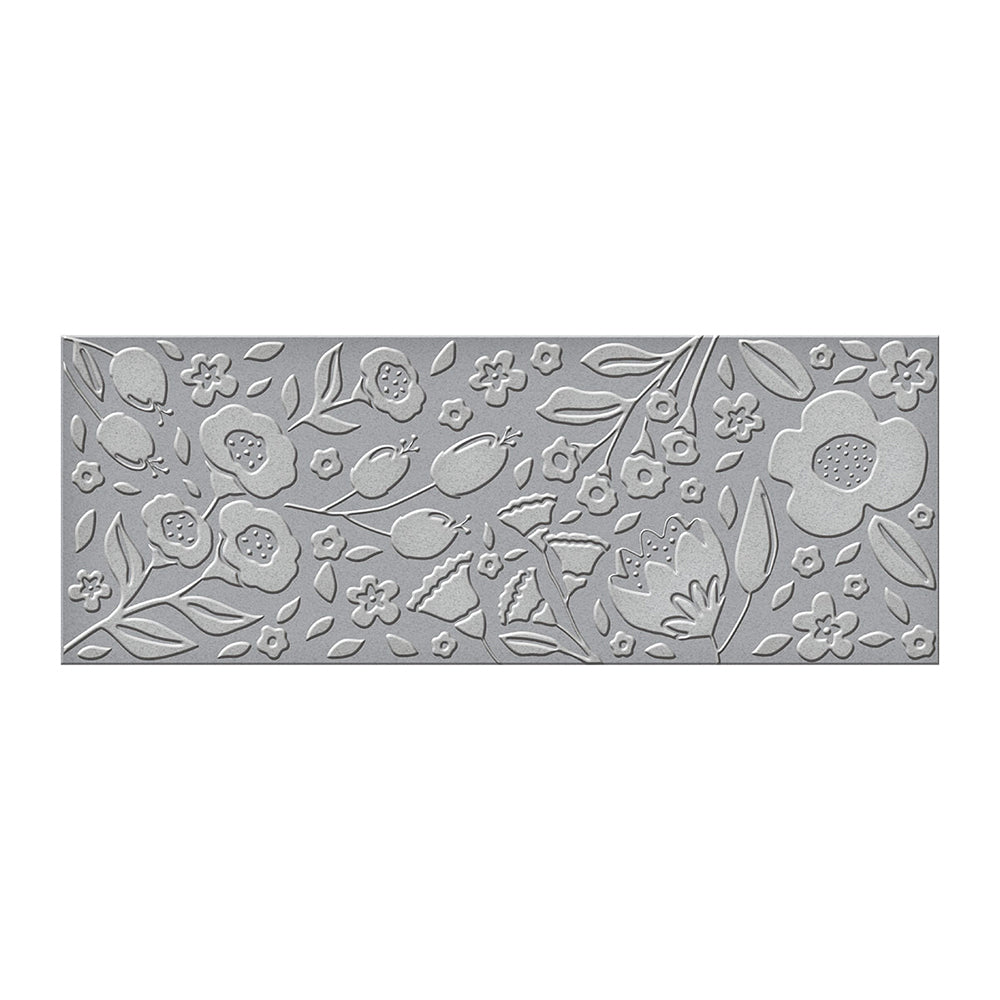 Spellbinders - Embossing Folder -Flora Slimline