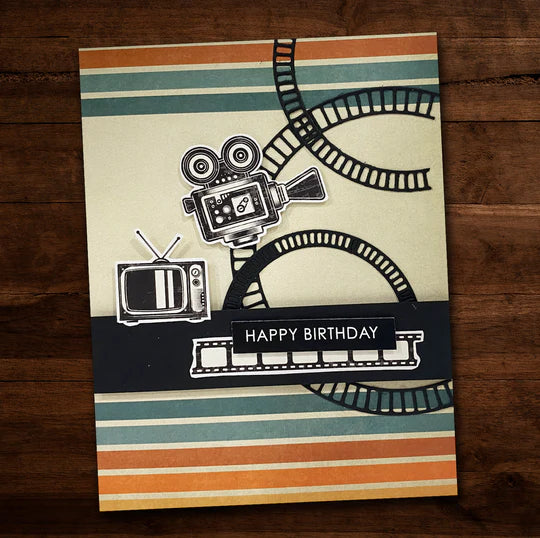 Paper Rose - Metal Cutting Die - Track Circle Frames