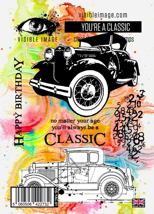 Visible Image clear stamps -You're A Classic